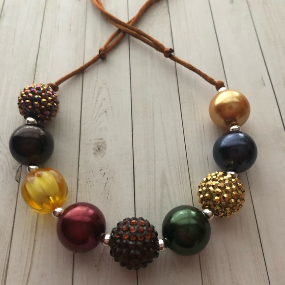 Girls Chunky Bubblegum Bead Boutique Necklace 🎀 - Picture 6 of 7